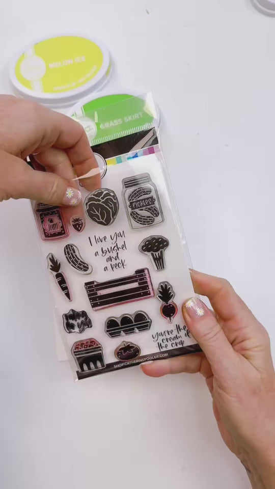 Farmers Market Stamp Set