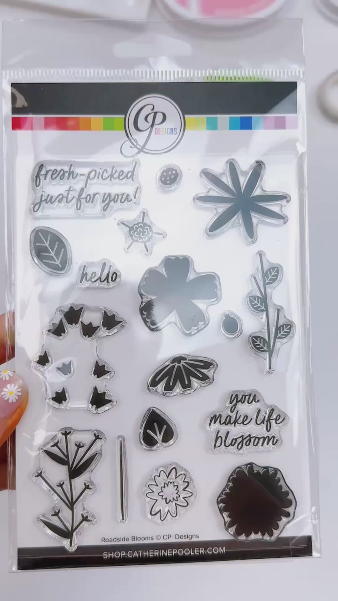 Roadside Blooms Stamp Set