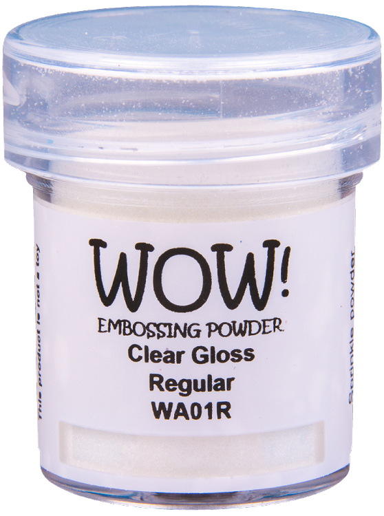 Clear Gloss Embossing Powder by WOW