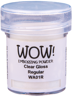 Clear Gloss Embossing Powder by WOW