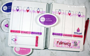 February weekly canvo spread 