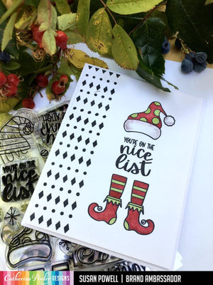 you're on the nice list card