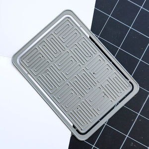 A-maze-ing mini cover plate die