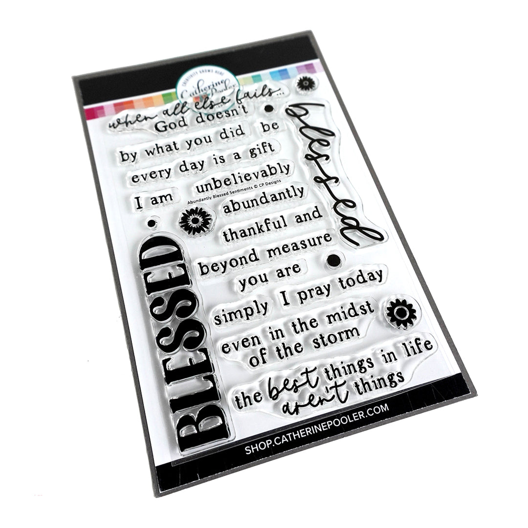 Abundantly Blessed Stamp Set