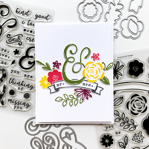floral card with sentiment