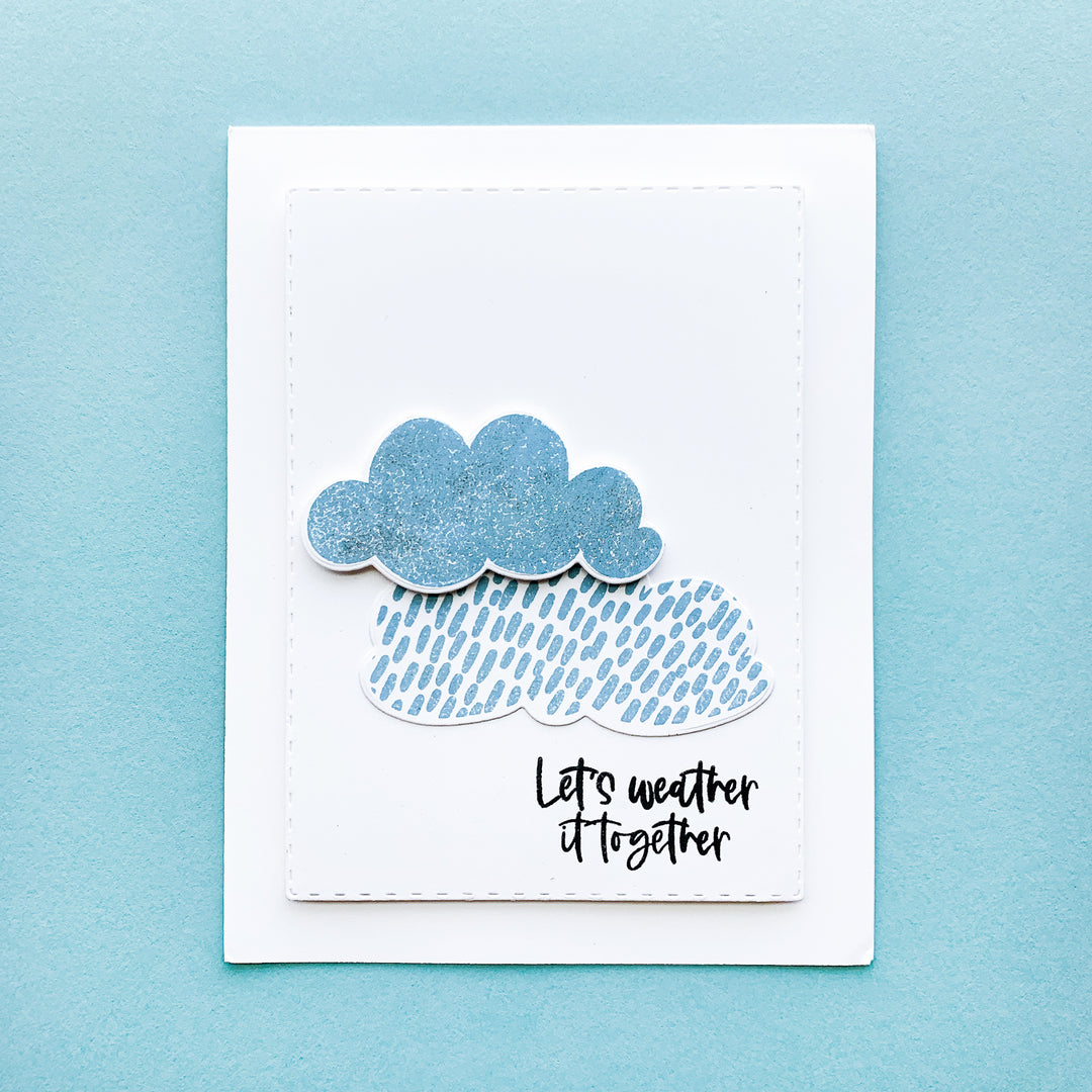 April Showers Blue clouds