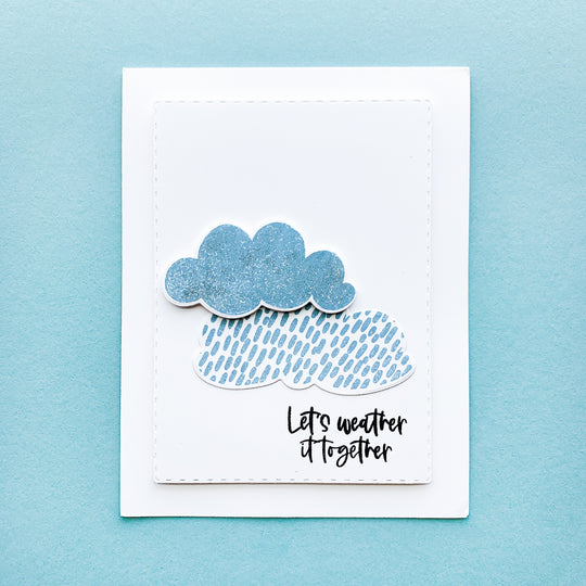 April Showers Blue clouds