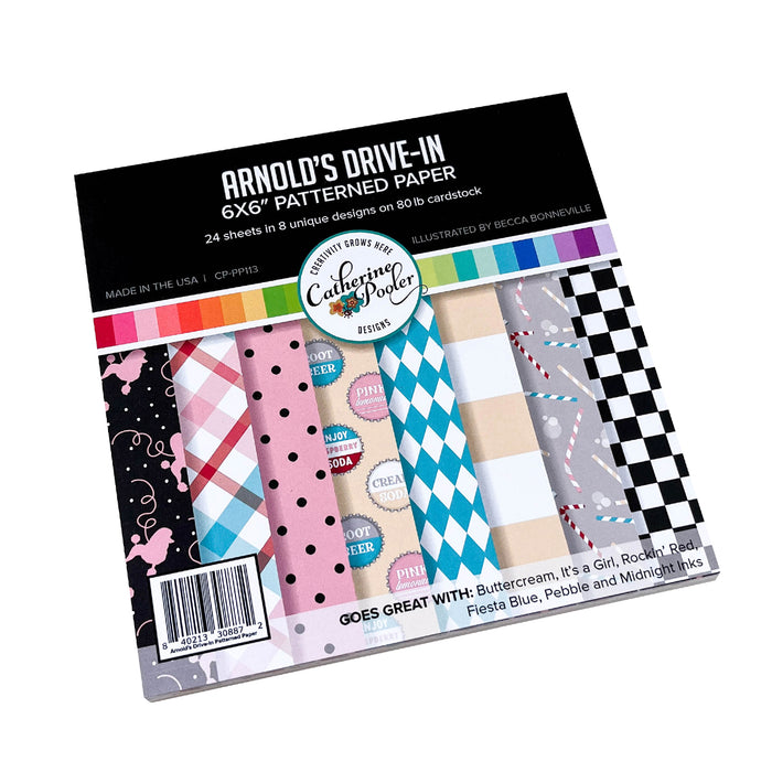 Arnold's Drive-In Patterned Paper