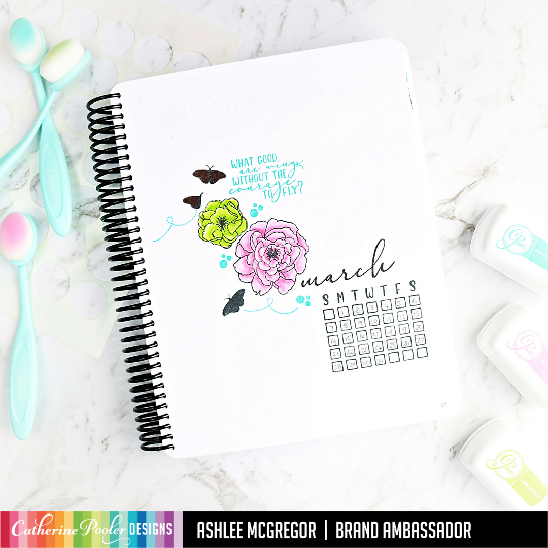 March Habits and Just Soar Canvo Page