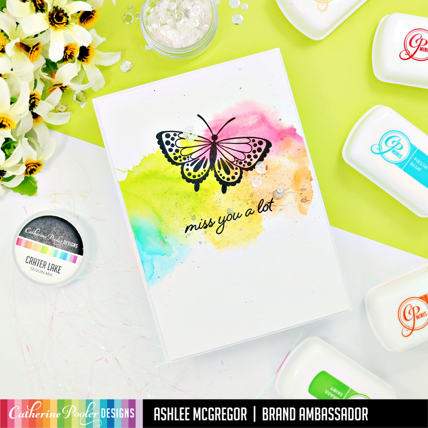 Beautiful Butterflies Stamp Set - Boho Collection - Catherine Pooler