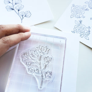 Best Things in Life Floral Stamp Sample