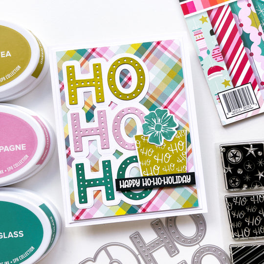 Ho Ho Ho Word Die