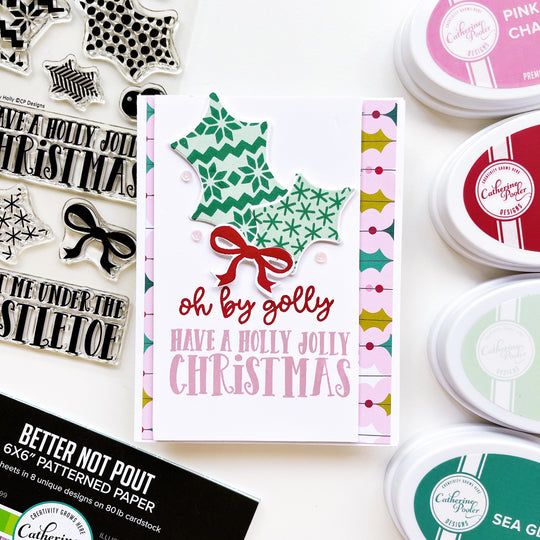 Better Not Pout Patterned Paper