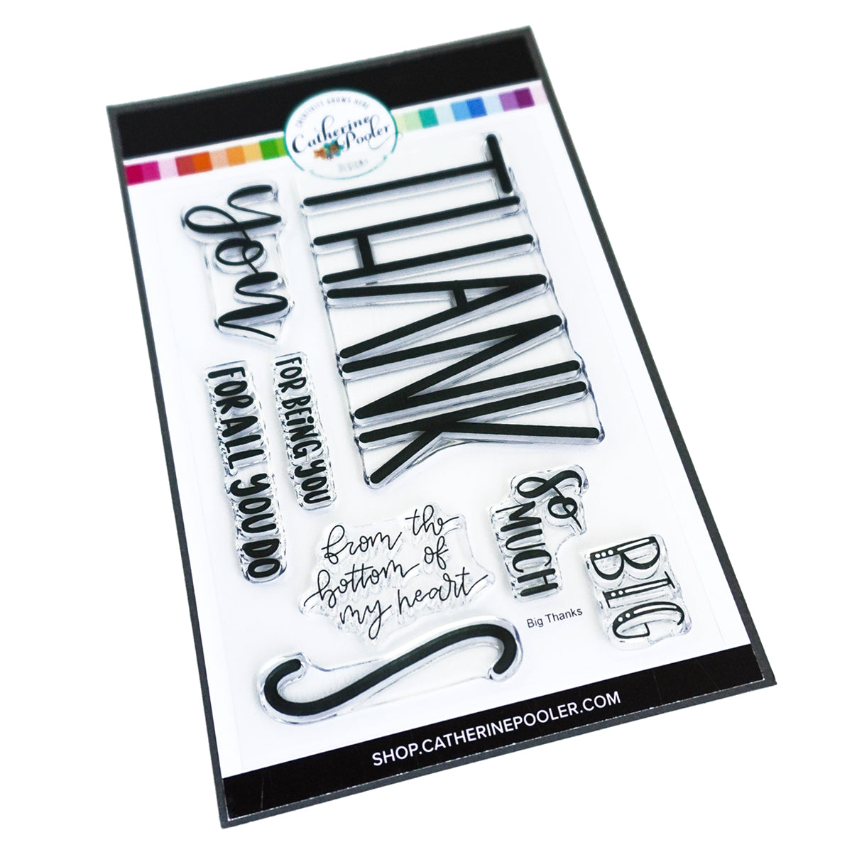 Big Thanks Stamp Set – Catherine Pooler Designs