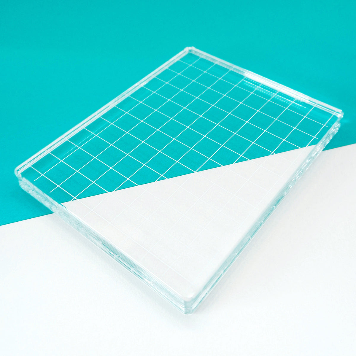 Catherine Pooler Designs - Acrylic Grid Stamping Block 4.675 x 6.15