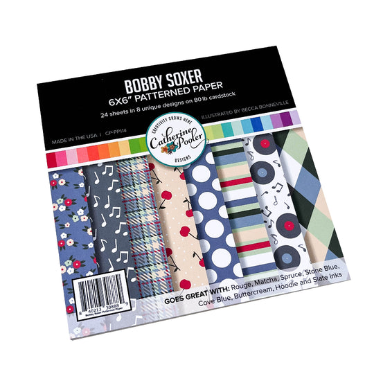 Bobby Soxer Patterned Paper