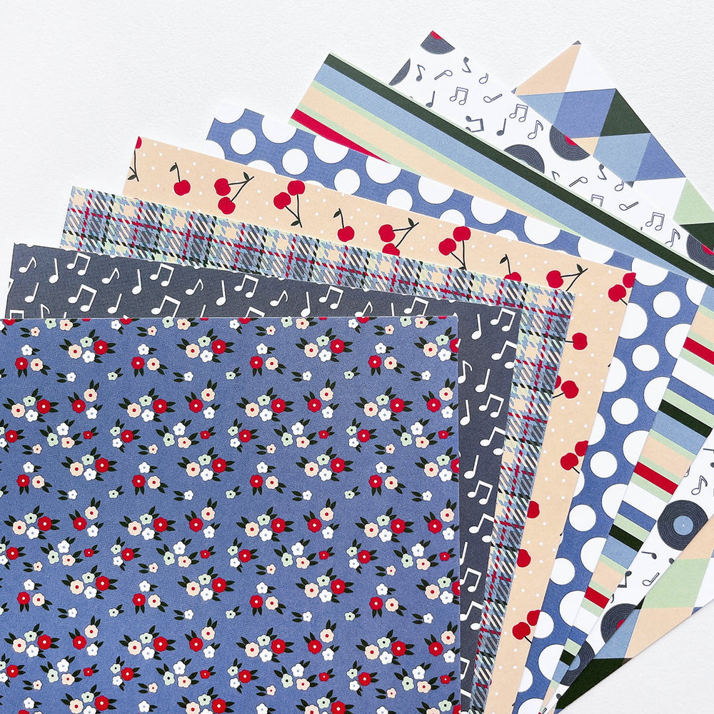 Bobby Soxer Patterned Paper