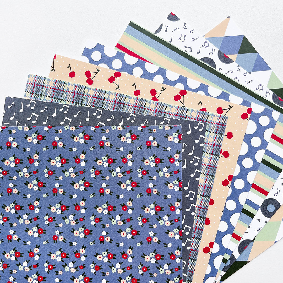 Bobby Soxer Patterned Paper