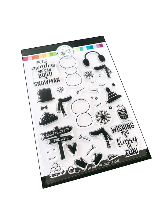 Build A Snowman Stamp Set
