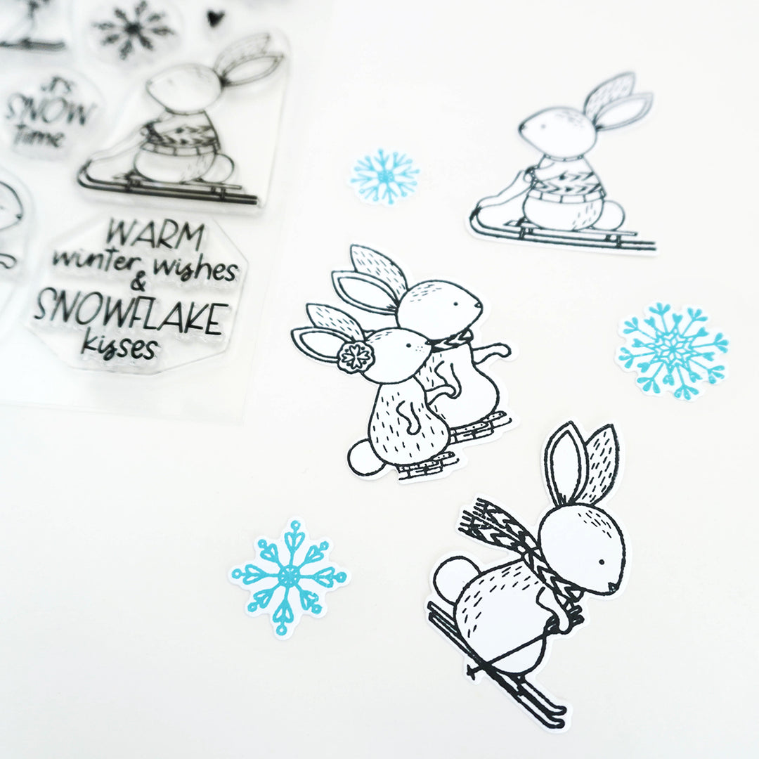 Bunny Slope Stamp Samples