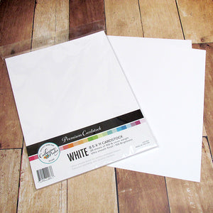 Premium Cardstock: White 8.5" x 11"