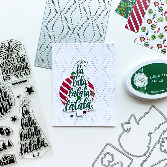 All Wrapped Up Patterned Paper Background