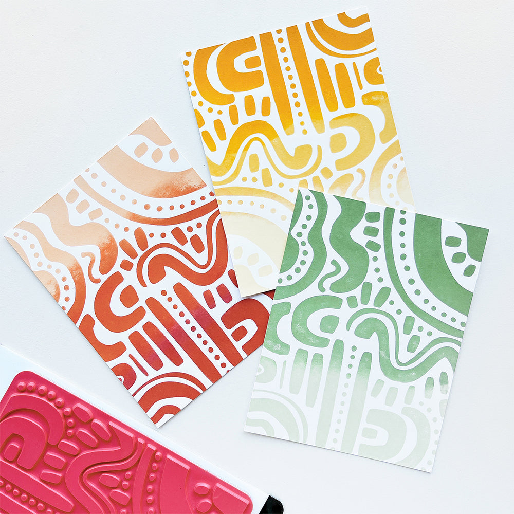 Cha Cha Slide Background Stamp