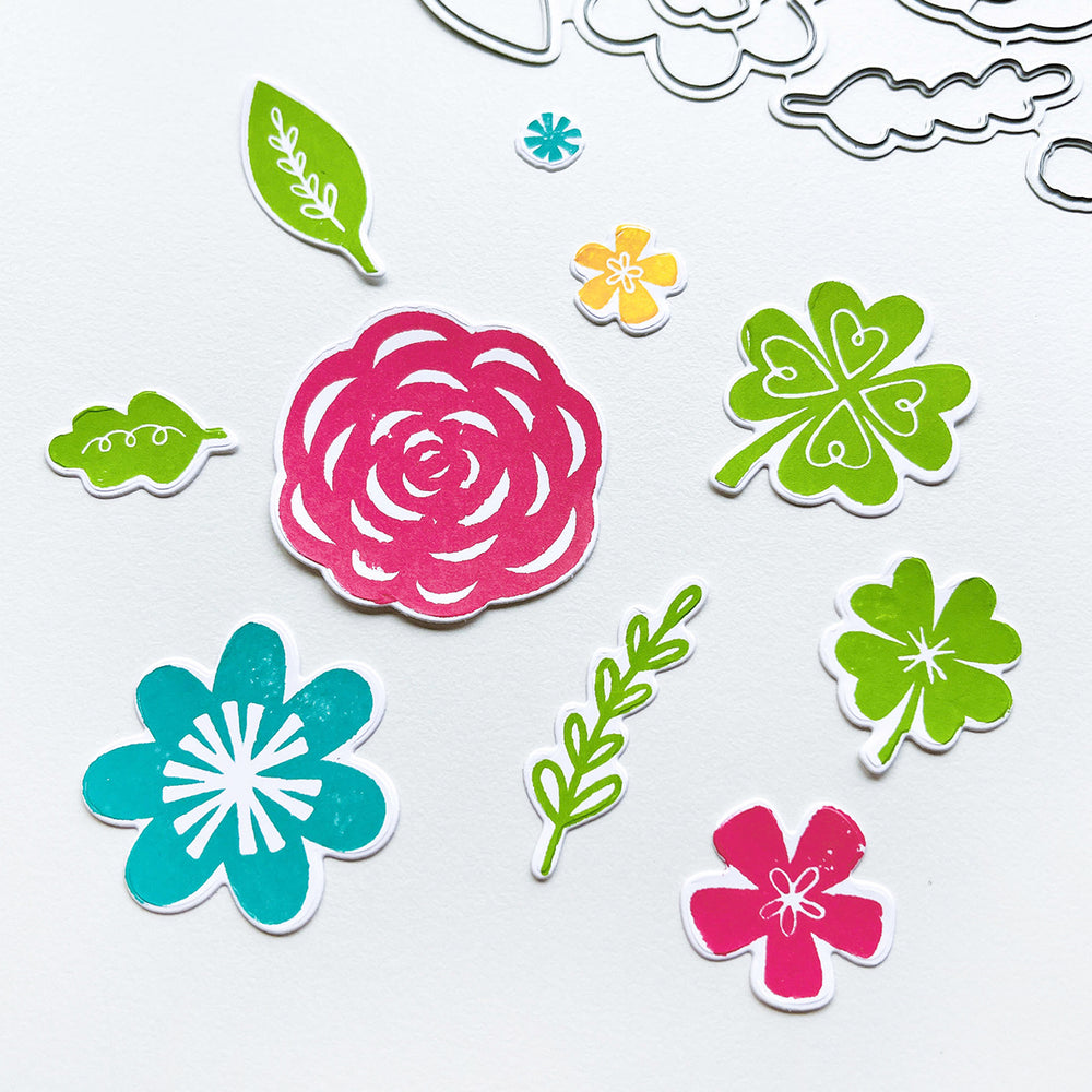 Clovers & Blooms Dies