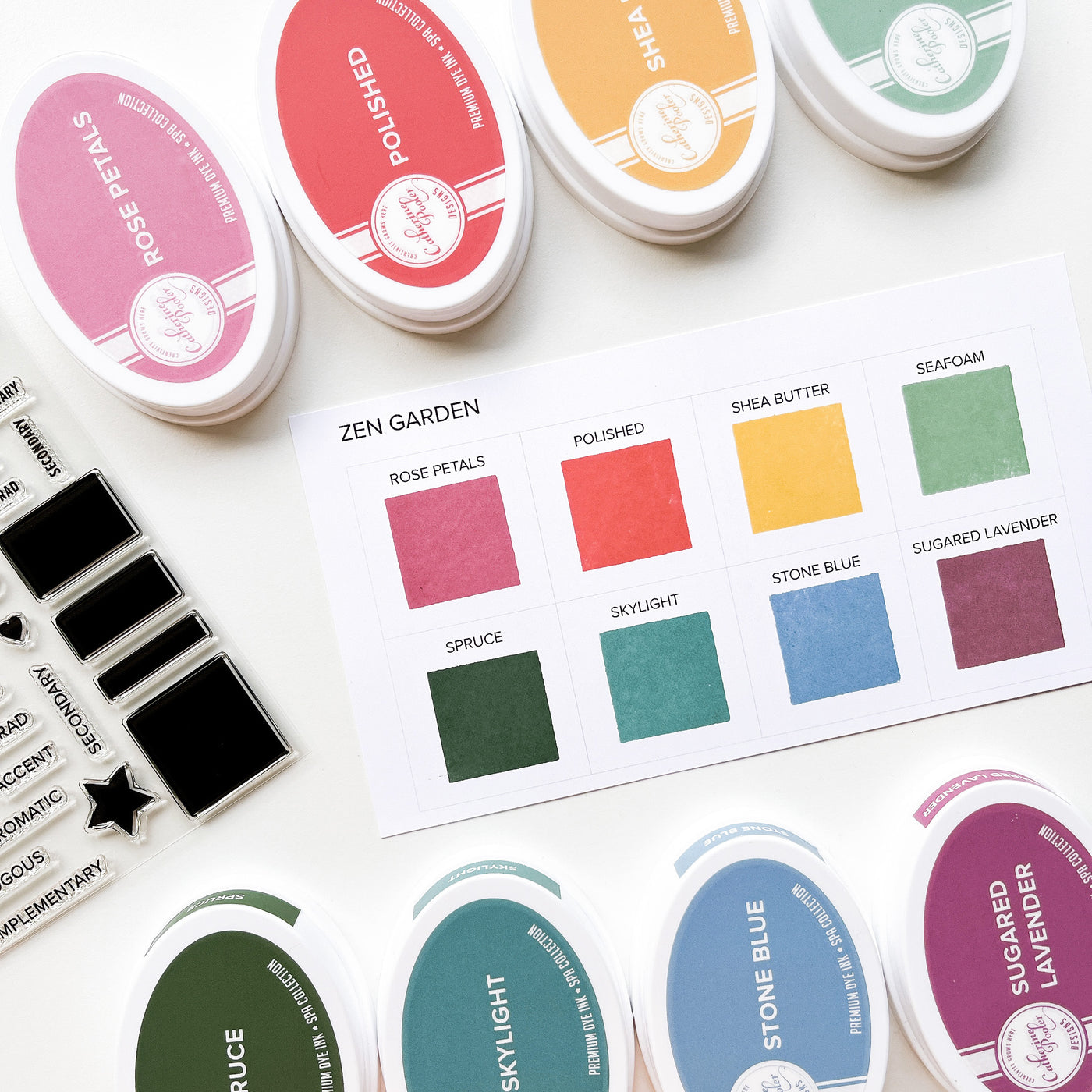 Stamps Set Color Color Swatch Stamp Set – Catherine Pooler Designs