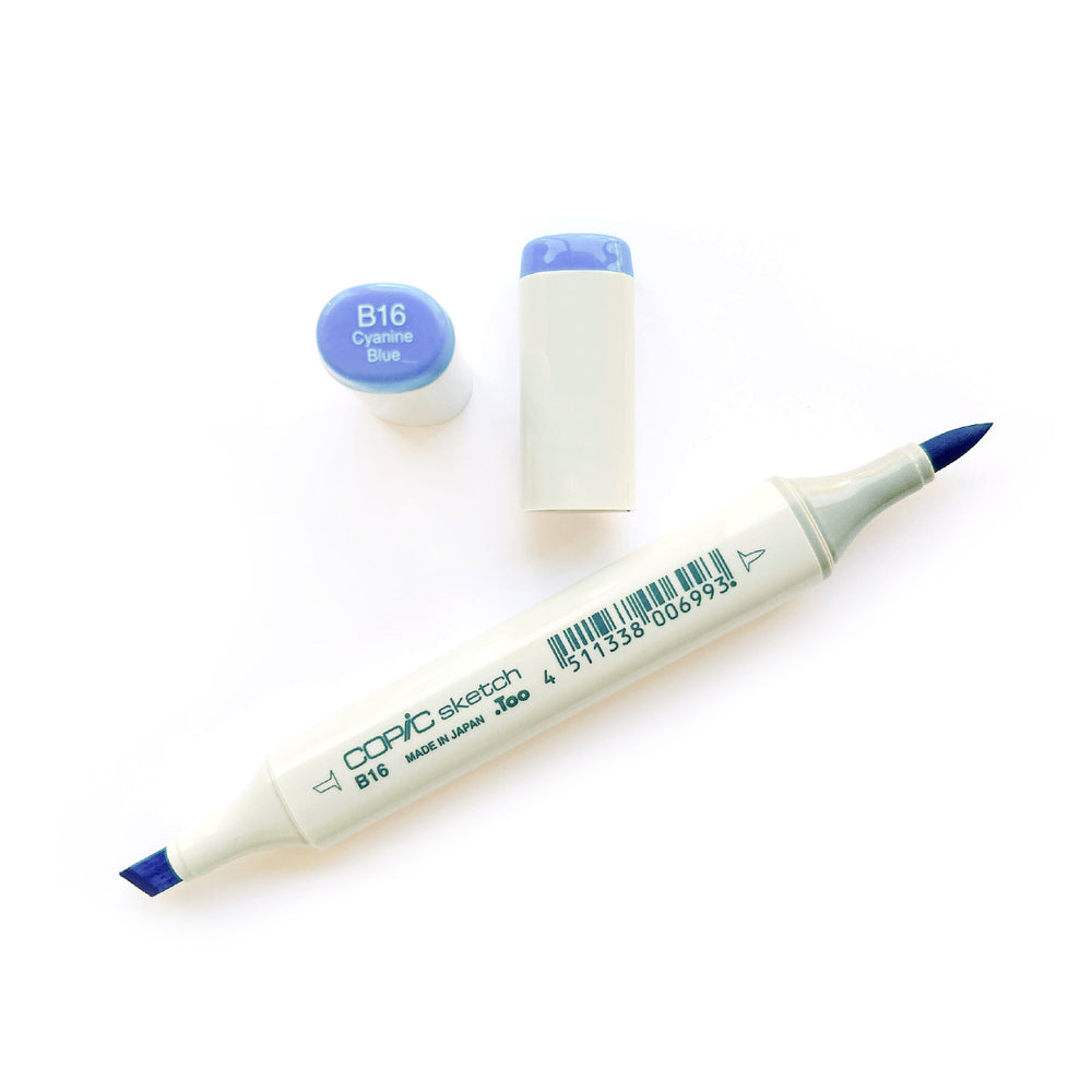 B16 Cyanine Blue Copic Sketch Marker