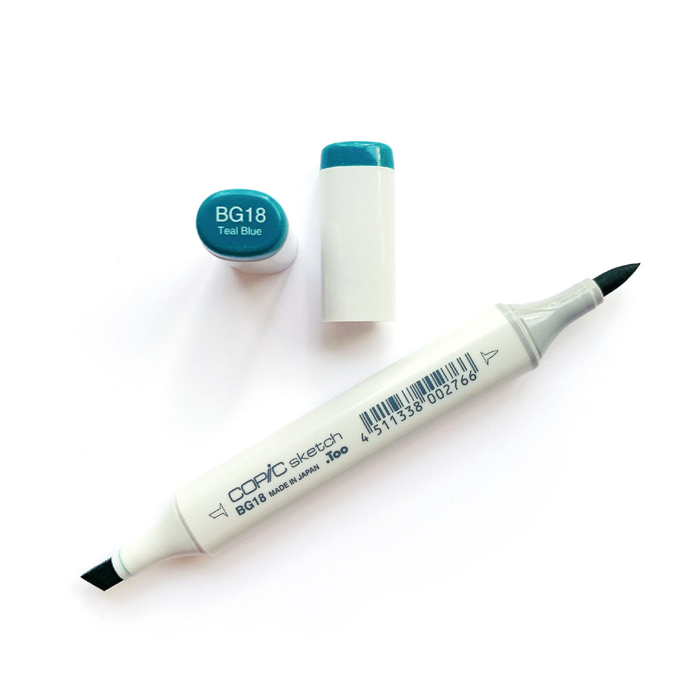 BG18 Teal Blue Copic Sketch Marker