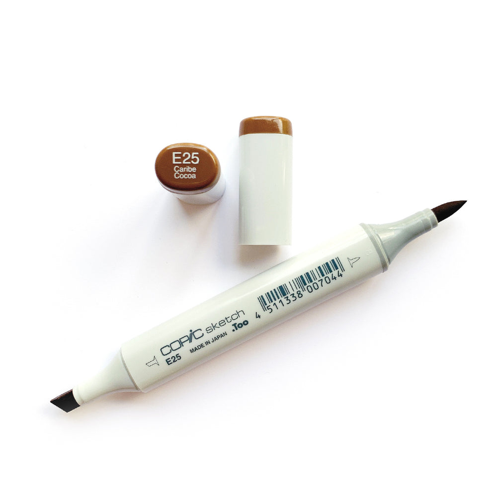 E25 Caribe Cocoa Copic Sketch Marker