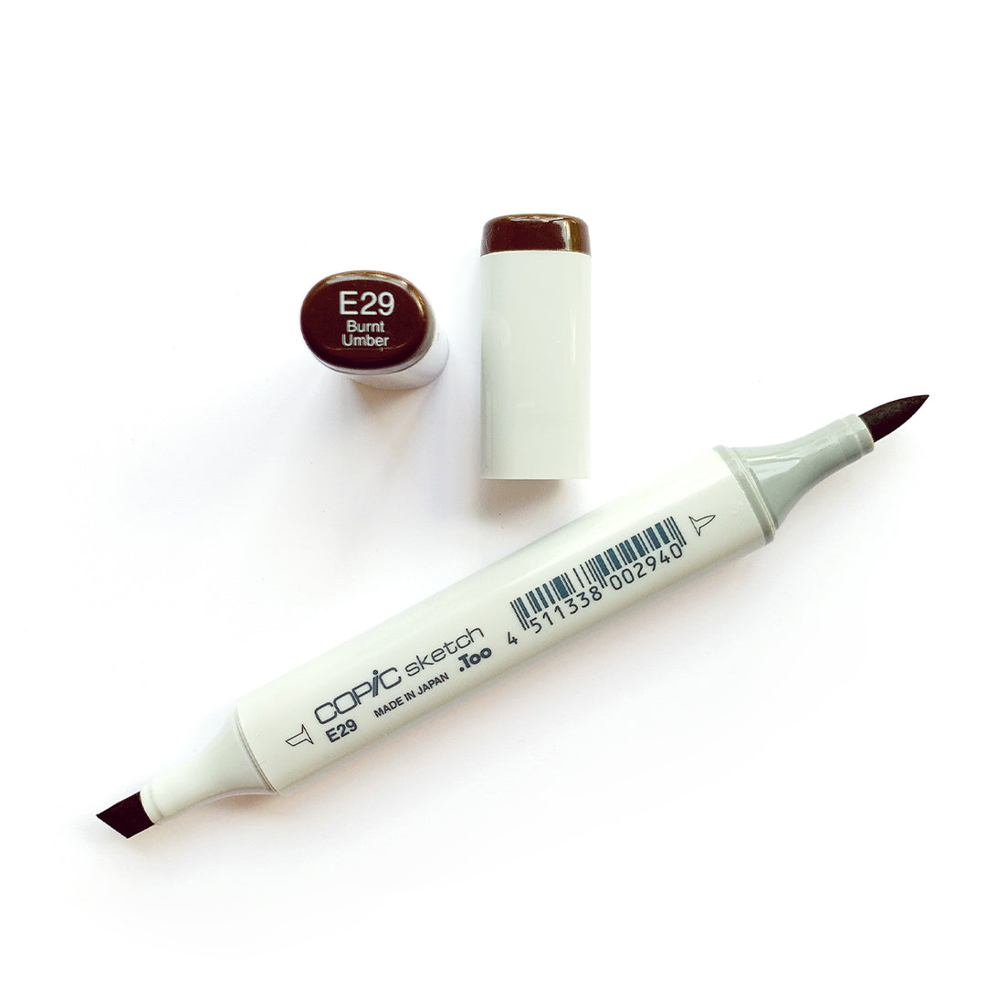 E29 Burnt Umber Copic Sketch Marker