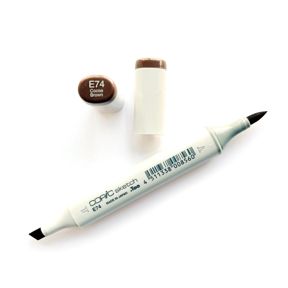 E74 Cocoa Brown Copic Sketch Marker