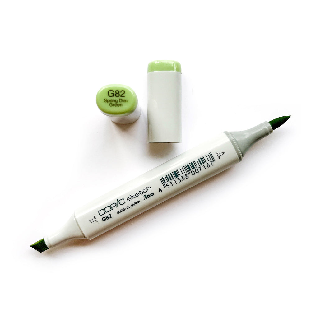 G82 Spring Dim Green Copic Sketch Marker