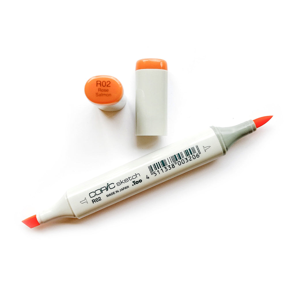 Copic R02 R02 Rose Salmon Copic Sketch Marker – Catherine Pooler Designs
