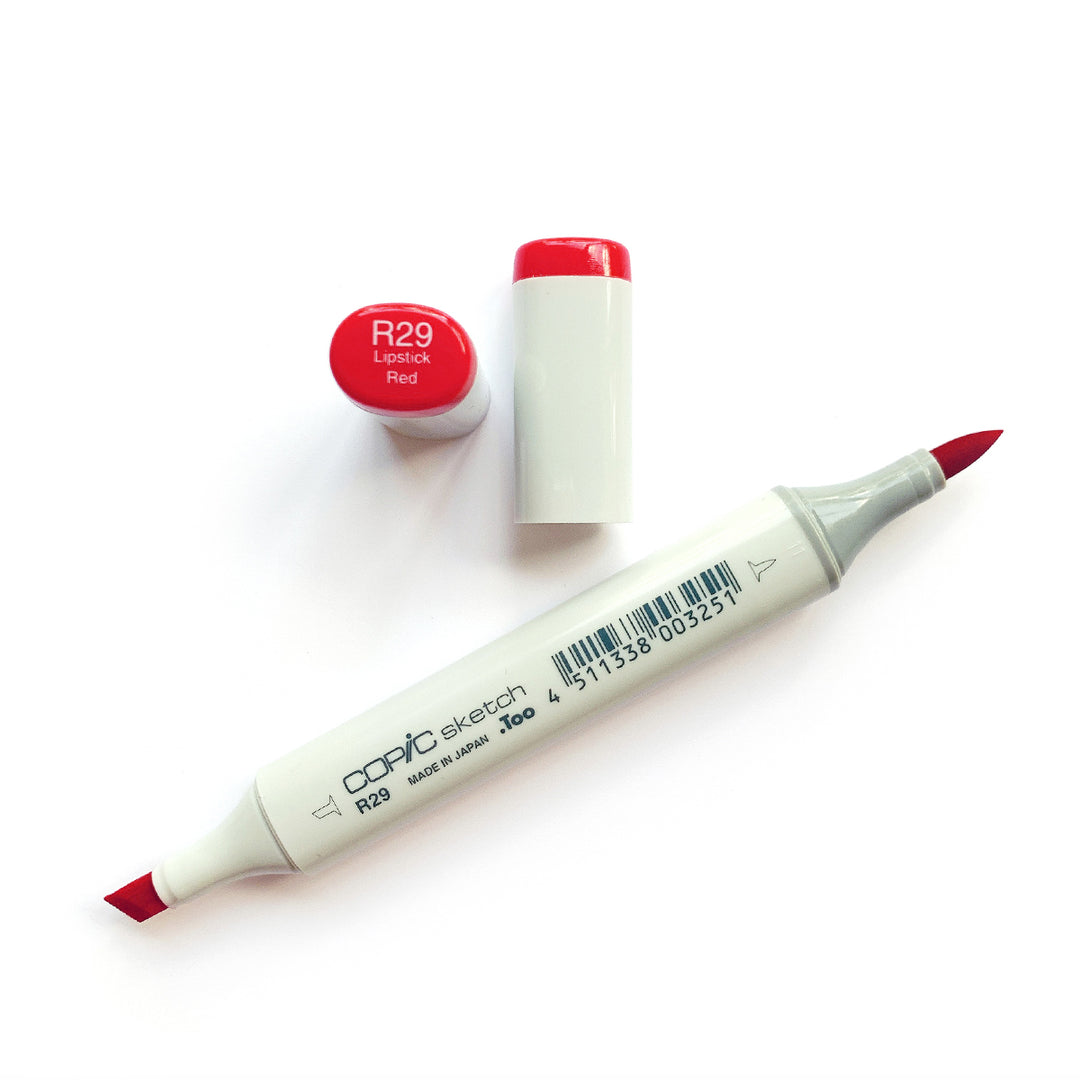 Copic R29 R29 Lipstick Red Copic Sketch Marker – Catherine Pooler Designs