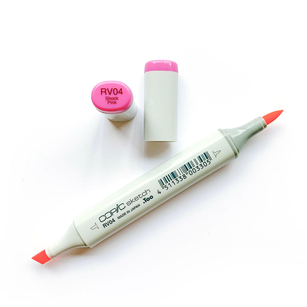 RV04 Shock Pink Copic Sketch Marker