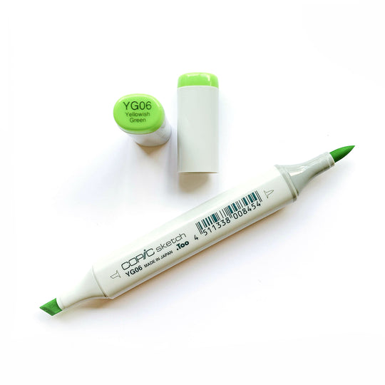 YG06 Yellowish Green Copic Sketch Marker