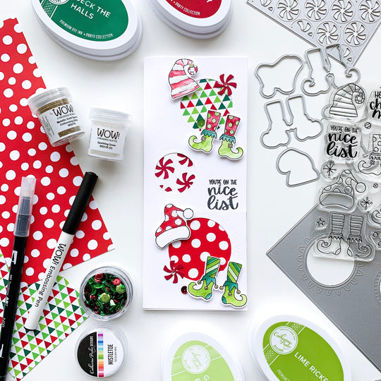 All Wrapped Up Patterned Paper Ornaments