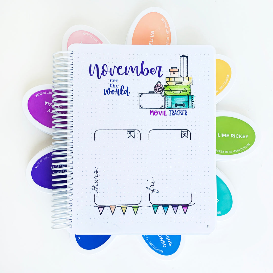 November weekly spread in Canvo