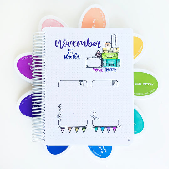 November weekly spread in Canvo