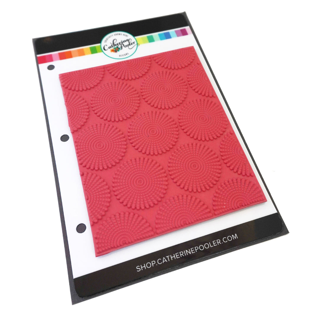 Dotted Burst Background Stamp