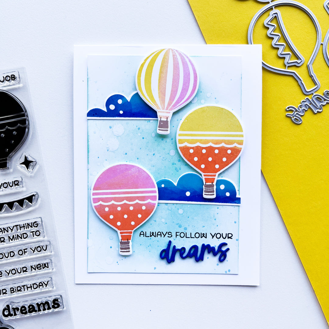 Dream Away Sentiments Stamp Set