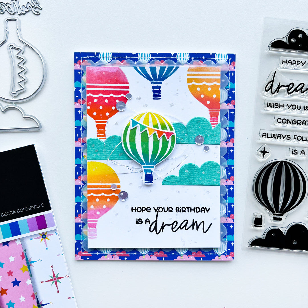 Dream Away Sentiments Stamp Set