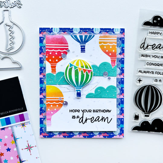 Dream Away Sentiments Stamp Set