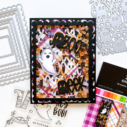 Eek Boo Cover Plate Die