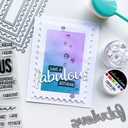 Just Plain Fabulous Sentiments Stamp Set