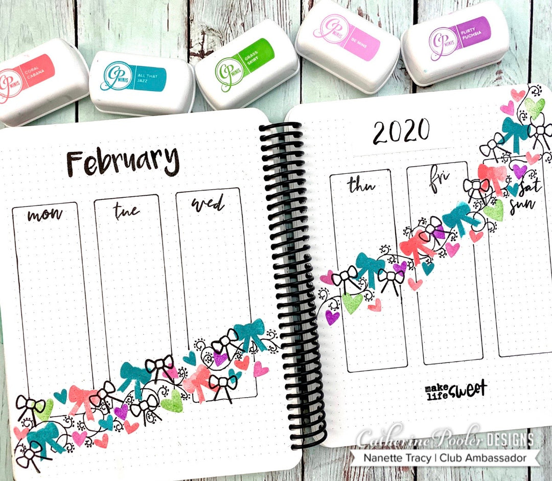 bullet journal weekly spread 