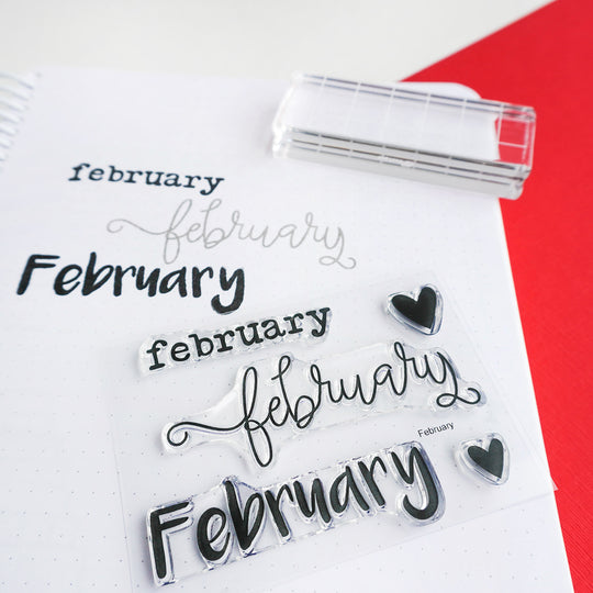 February Stamp Set